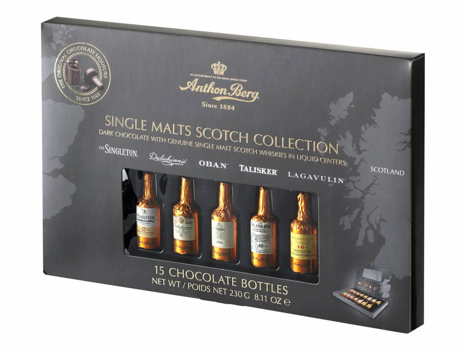 Anthon Berg Single Malt Chokoladeæske