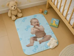 Babytæppe med Eget Billede & Navn