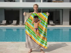 Badehåndklæde med Eget Foto - Sjovt Tryk