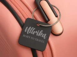 Bagagemærke med Gravering - Egen Tekst