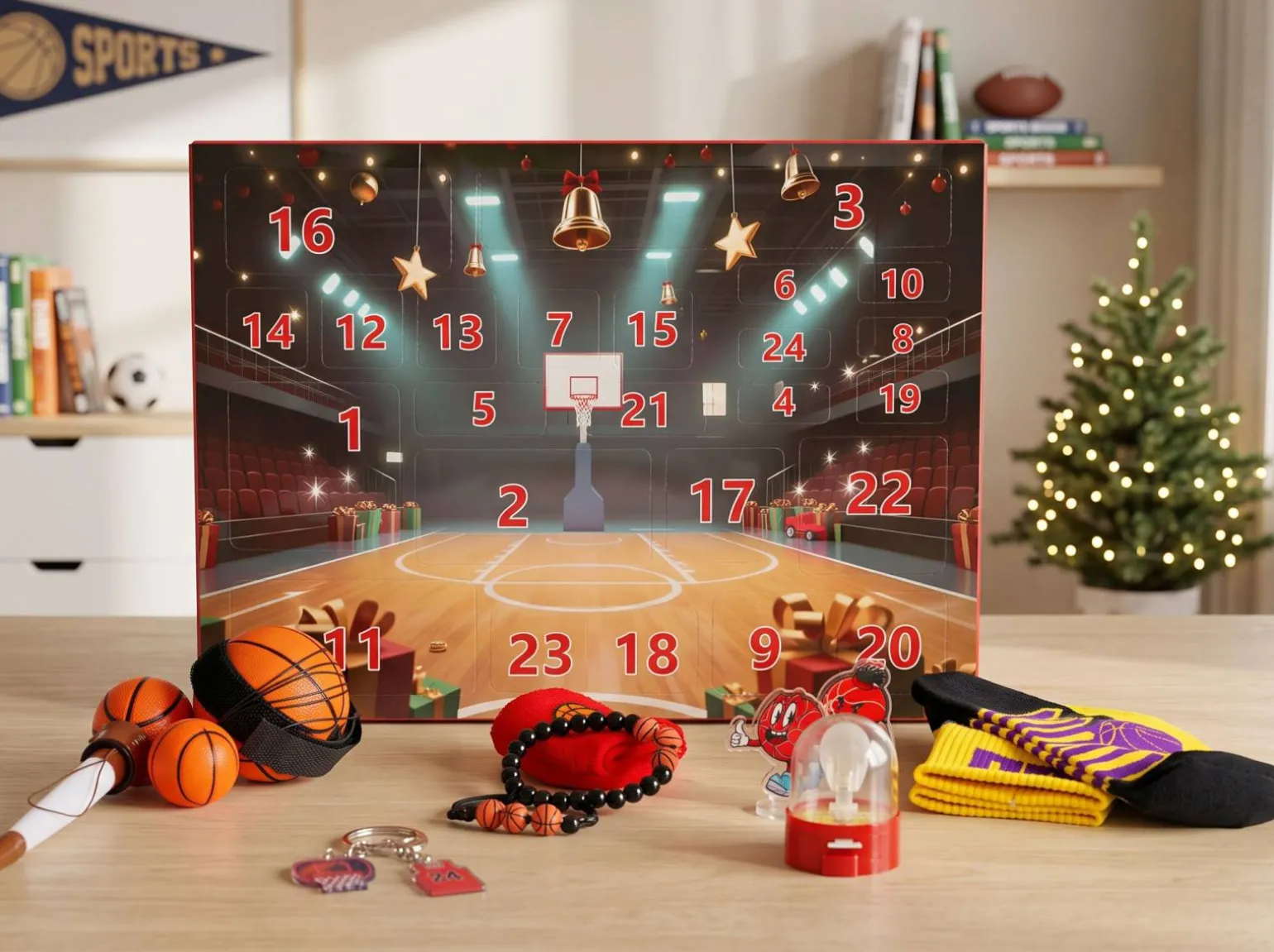 Basketball-julekalender