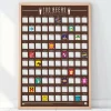 100 Beers Skrabeplakat
