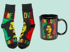 Bob Marley Krus & Strømper Gavesæt
