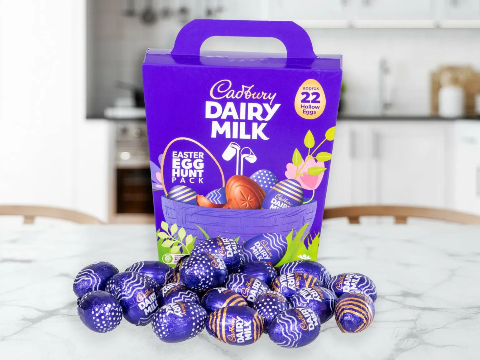 Cadbury Chokoladeæg Egg Hunt 22-pak