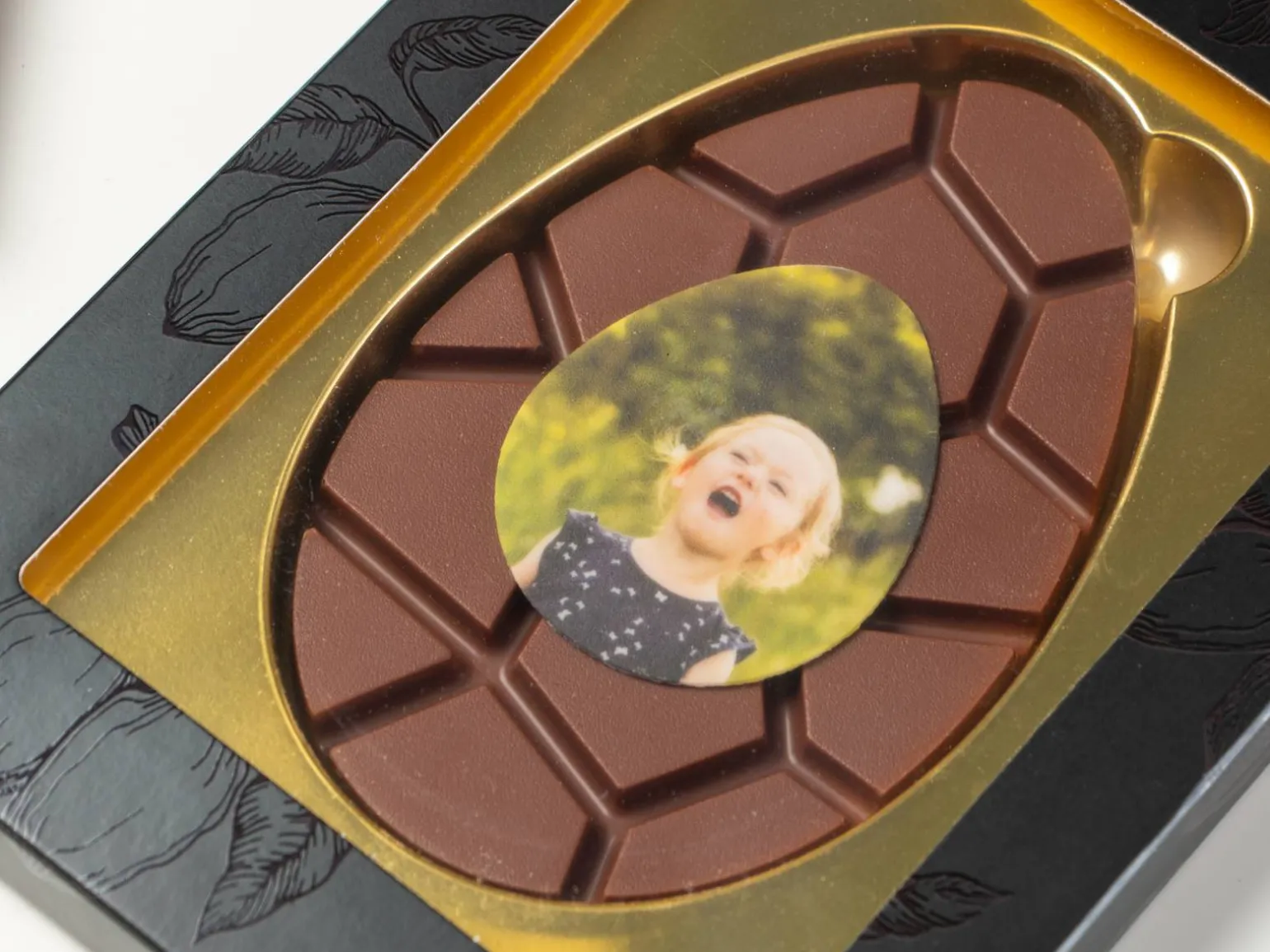 Chokoladeæg med Billede
