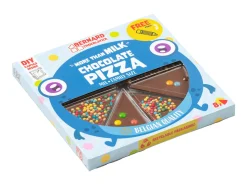 Chokoladepizza med Slik