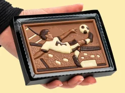 Chokoladeæske Fodboldspiller