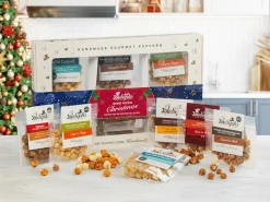 Christmas Selection Gaveæske med Popcorn - Joe & Seph's