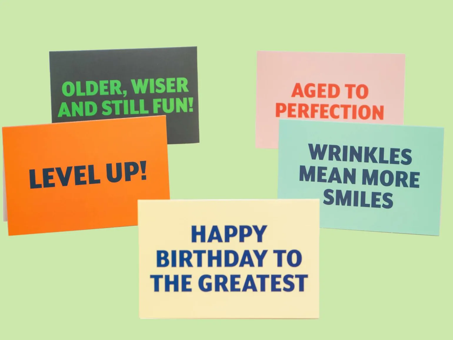 Citatkort Birthday - 10-pakke