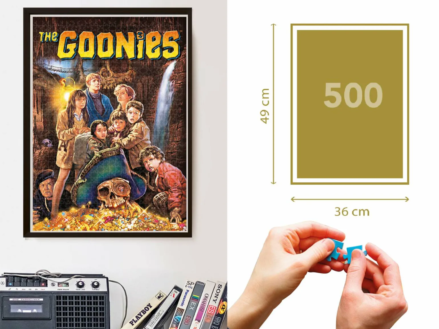 Clementoni Cult Movies 500-brikkers Puslespil