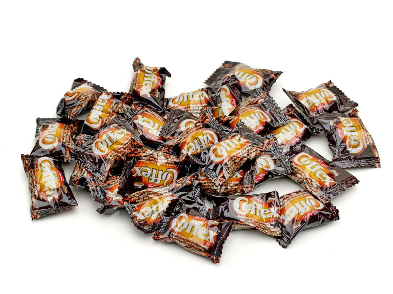 Coffex Kaffekarameller Bland-selv slik i kasser 800 gram