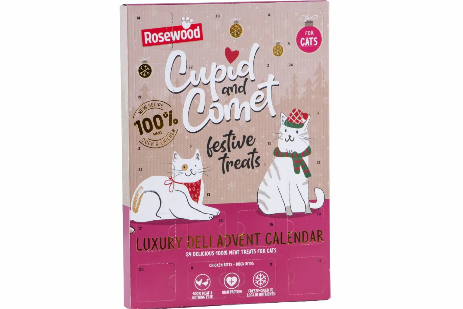 Cupid & Comet Luxury Kattekalender
