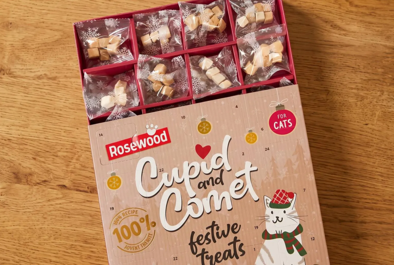 Cupid & Comet Luxury Kattekalender