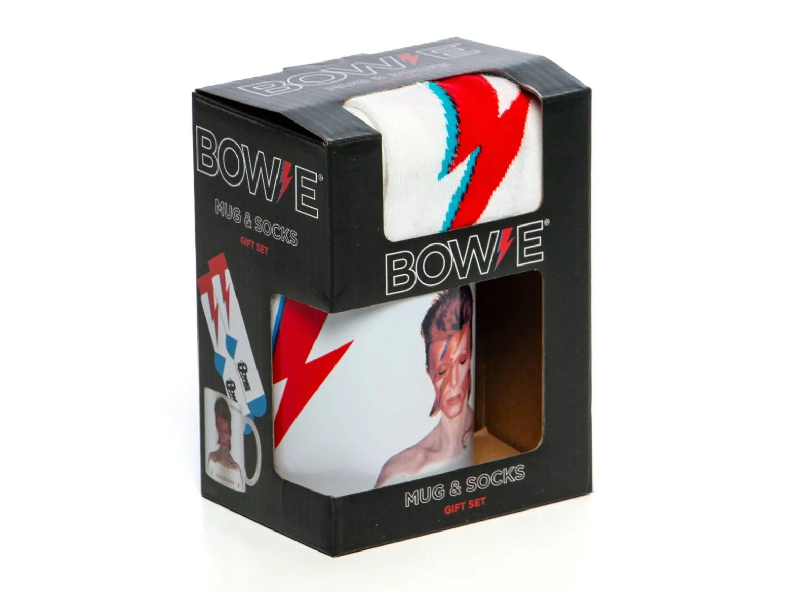 David Bowie Krus & Strømper Gavesæt