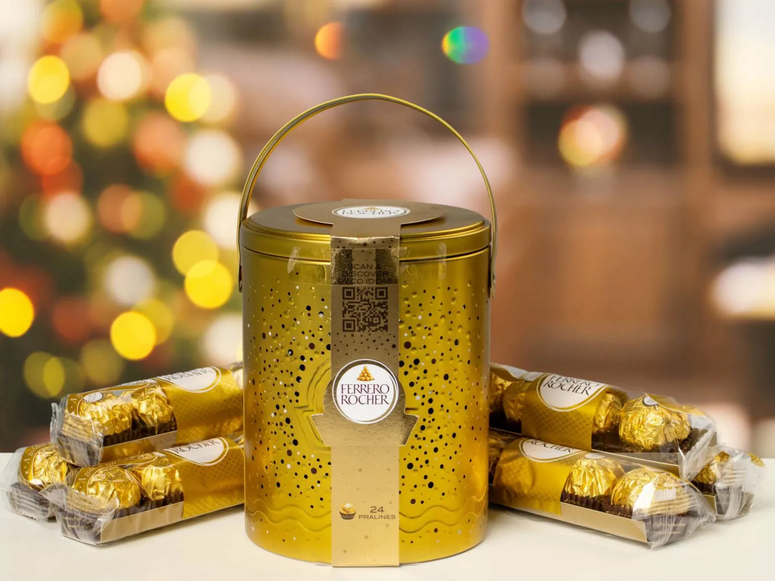 Ferrero Rocher Chokoladepraliner i Dåse