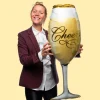 Folieballon Champagneglas