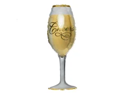 Folieballon Champagneglas