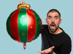Folieballon Juletræskugle