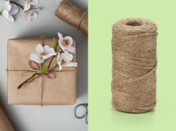 Gavebånd Jute 50m - Natur