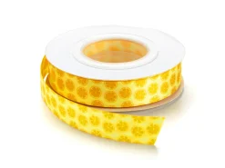Gavebånd Satin 15m - Citronskiver
