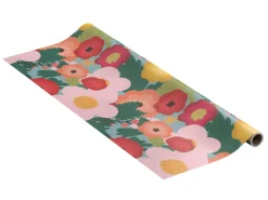 Gavepapir - Lyserøde Blomster
