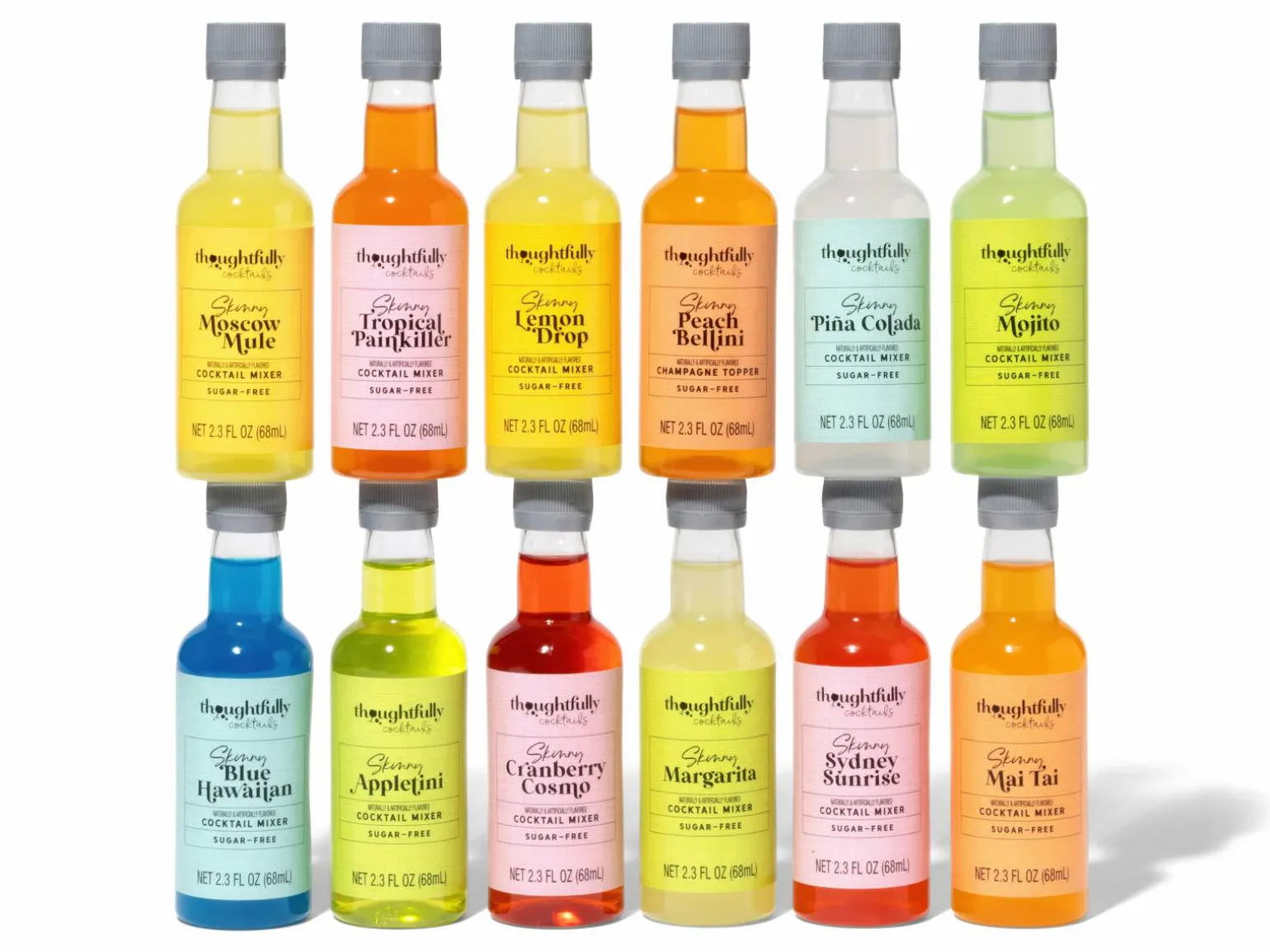 Gaveæske med Drinkmixere: Skinny Cocktails - Thoughtfully