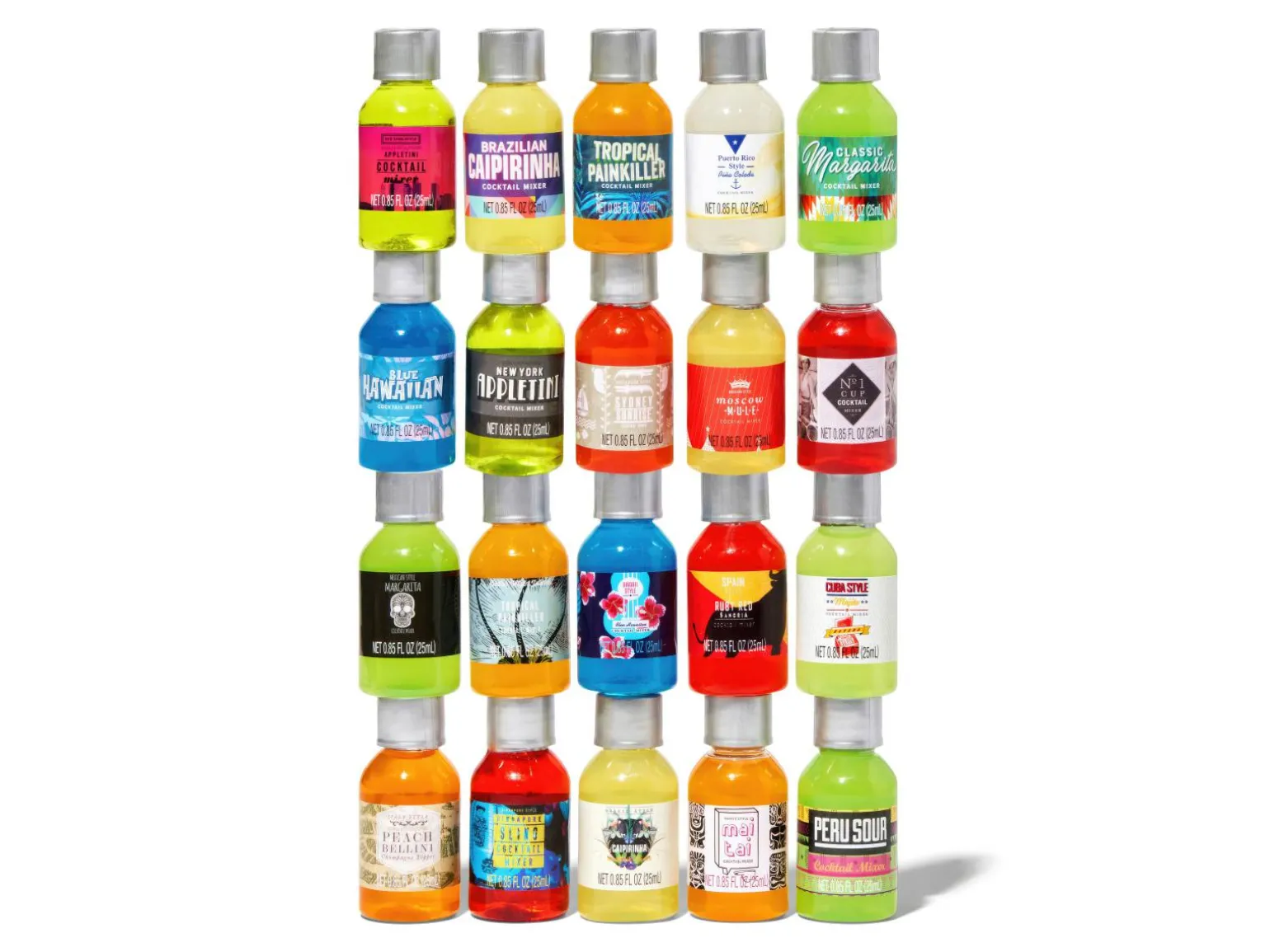 Gaveæske med Drinkmix: Mini Sampler - Thoughtfully