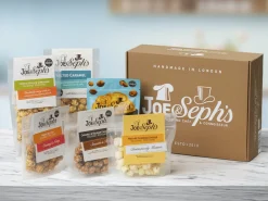 Gaveæske med Popcorn - Joe & Seph’s