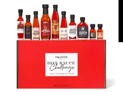 Gaveæske med Stærke Saucer: Hot Sauce Challenge - Thoughtfully