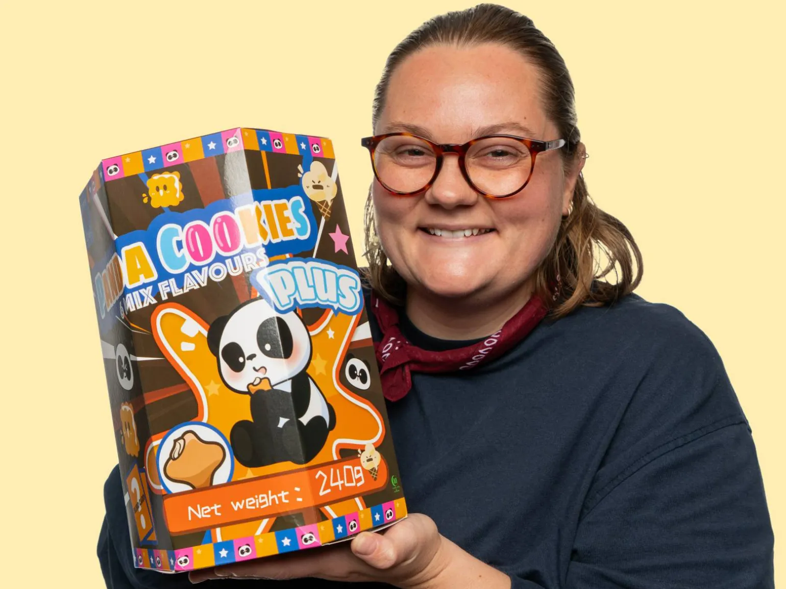 Gaveæske Panda Biscuits - Tokimeki