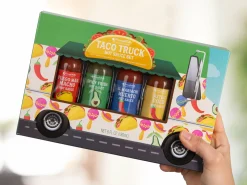 Gaveæske Taco Truck Hot Sauce Set - Thoughtfully
