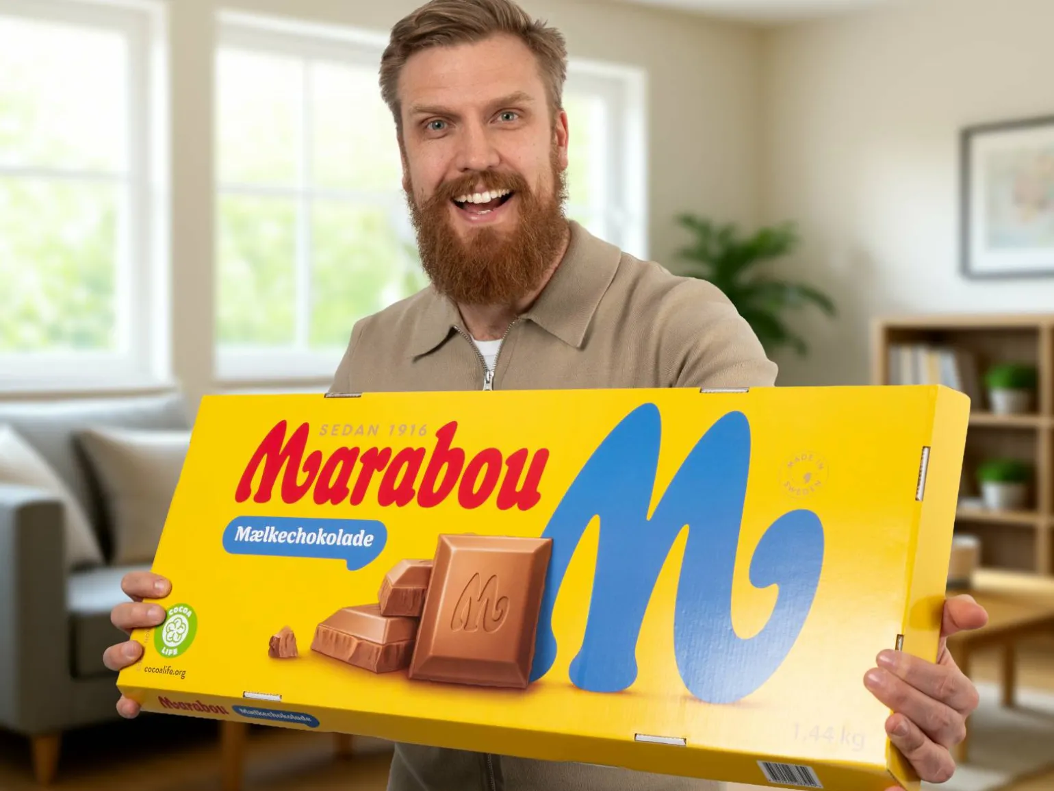 Gigantisk Chokolade Marabou