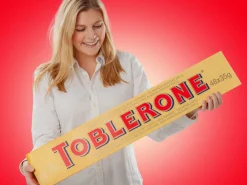 Gigantisk Chokolade Toblerone