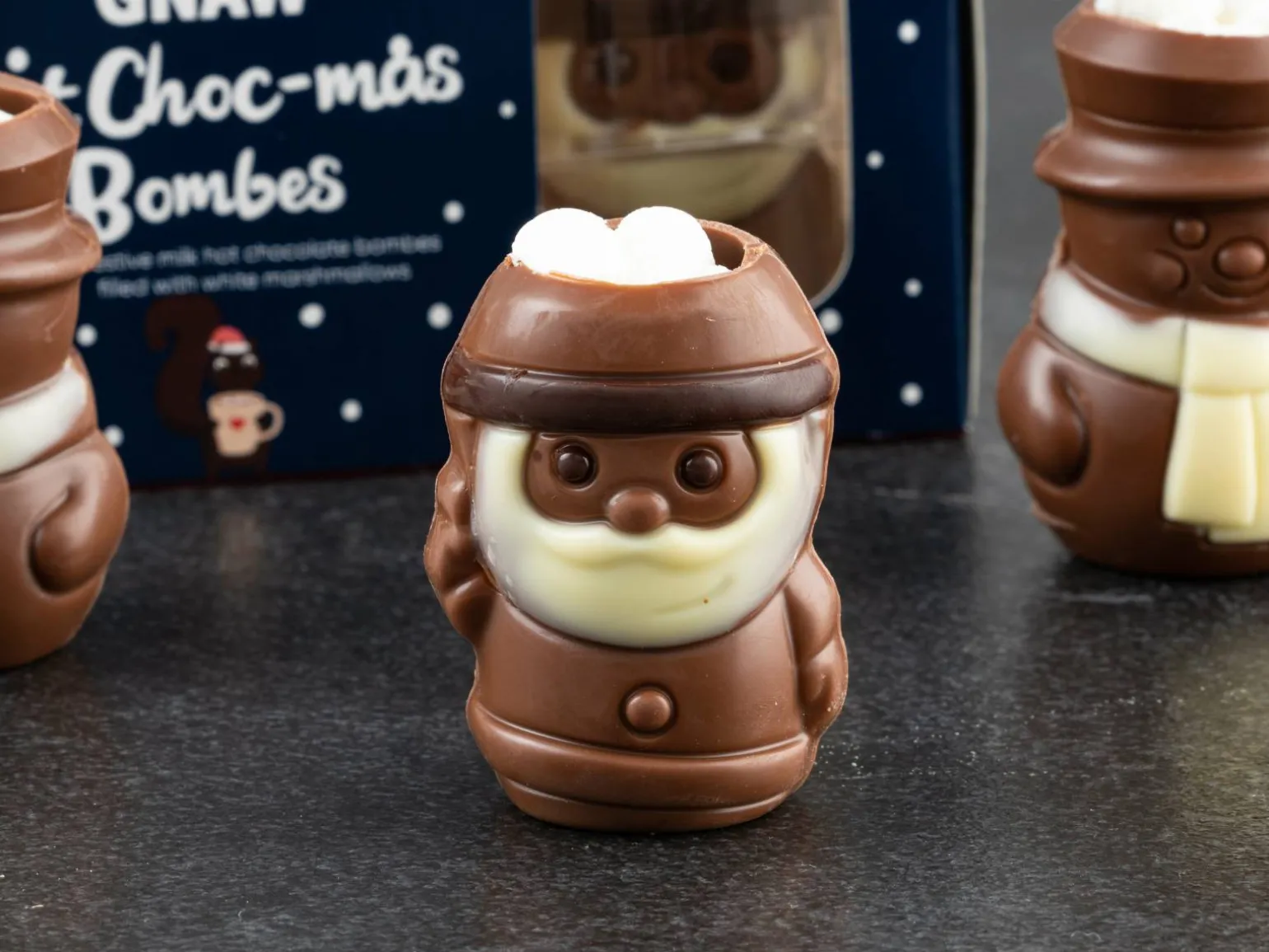 Gnaw Hot Choc-Mas chokoladebomber til varm chokolade