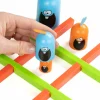 Gobblet Game Tre på Række-spil