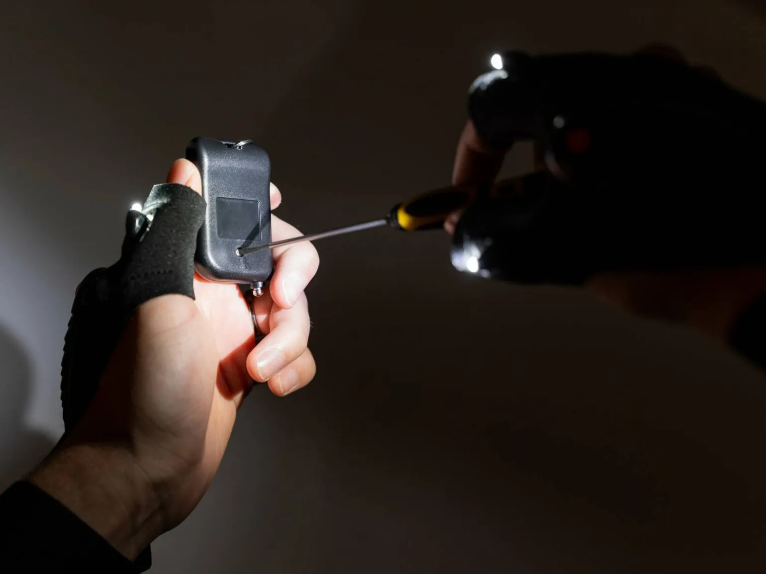 Handsker med Lommelygte - Wibbri