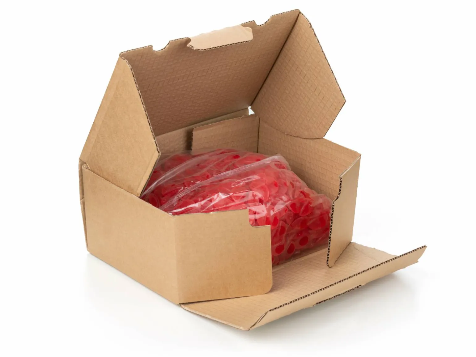 Hindbærbåde Bland-selv Slik i kasser 4 kg