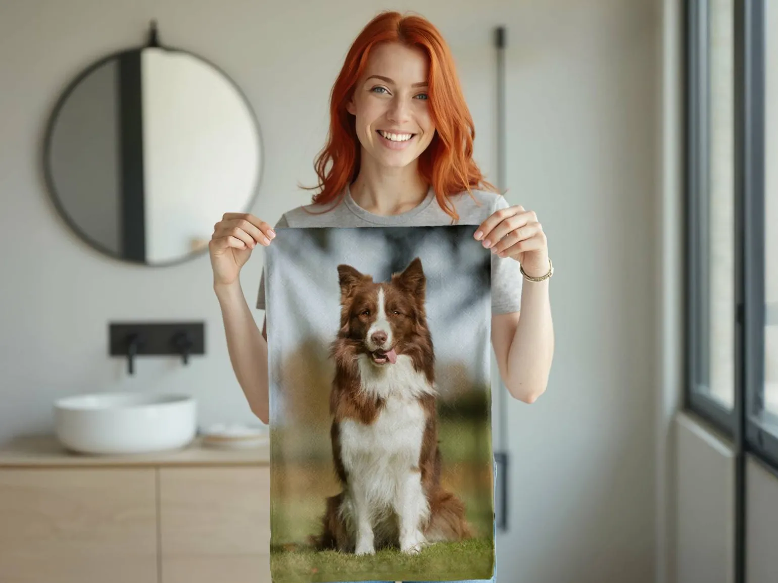 Håndklæde med Eget Foto