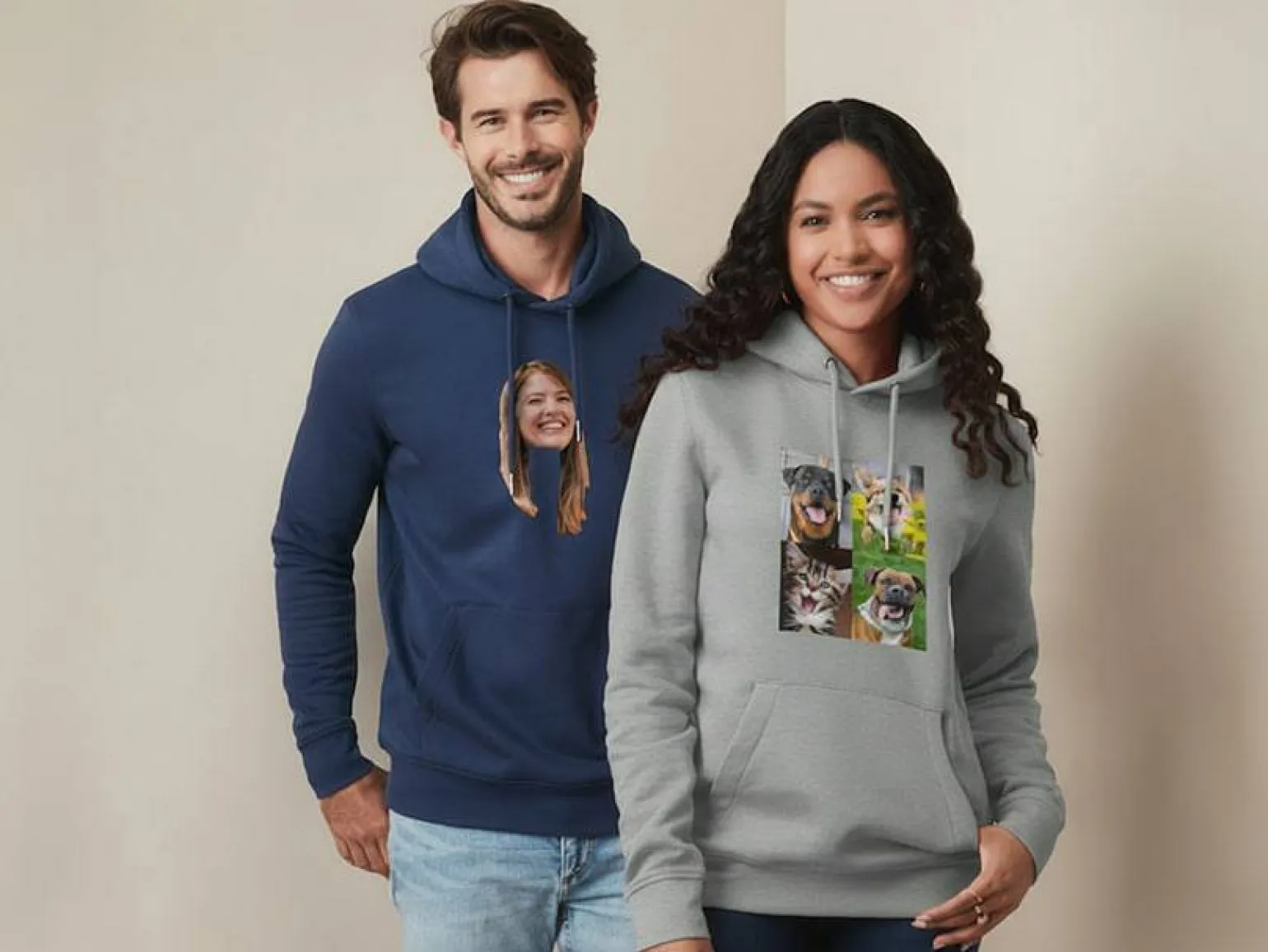 Hoodie med Foto