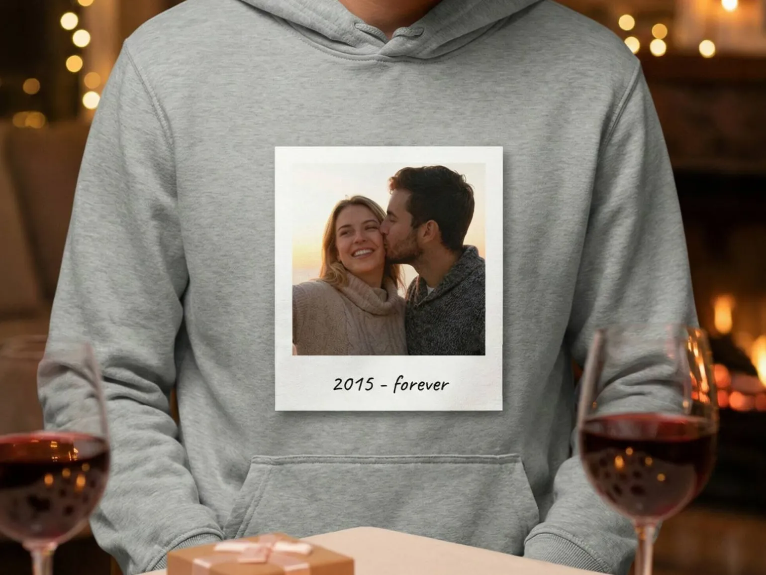 Hoodie med Foto