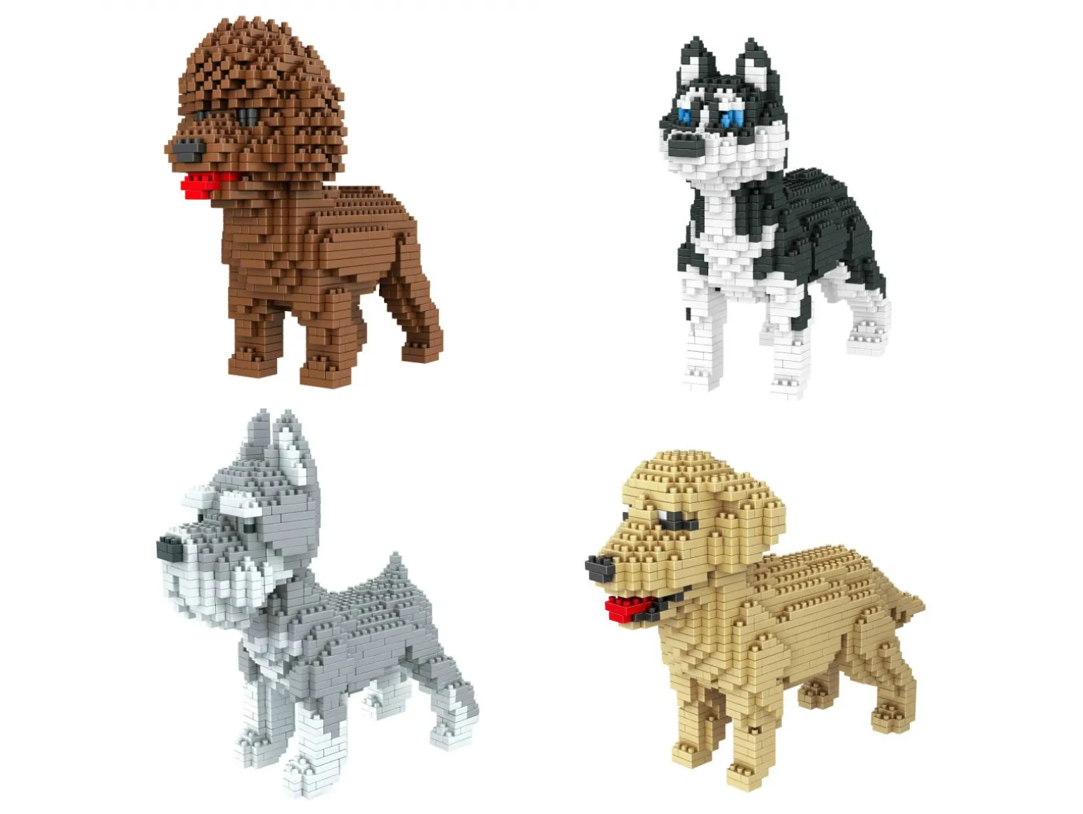 Hundehvalp Mini 3D-byggesæt