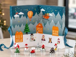 Julekalender med fyrfadslys