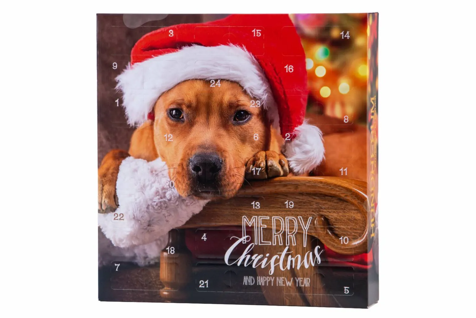Julekalender med Hundegodis