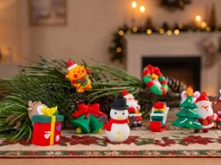 Julekalender med julepynt