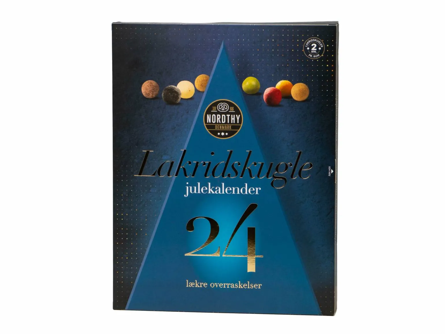 Julekalender med Lakridskugler fra Nordthy