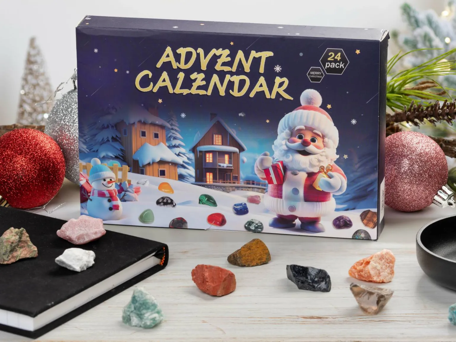 Julekalender med Rå Krystaller