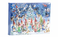 Julekalender med små pyntenisser