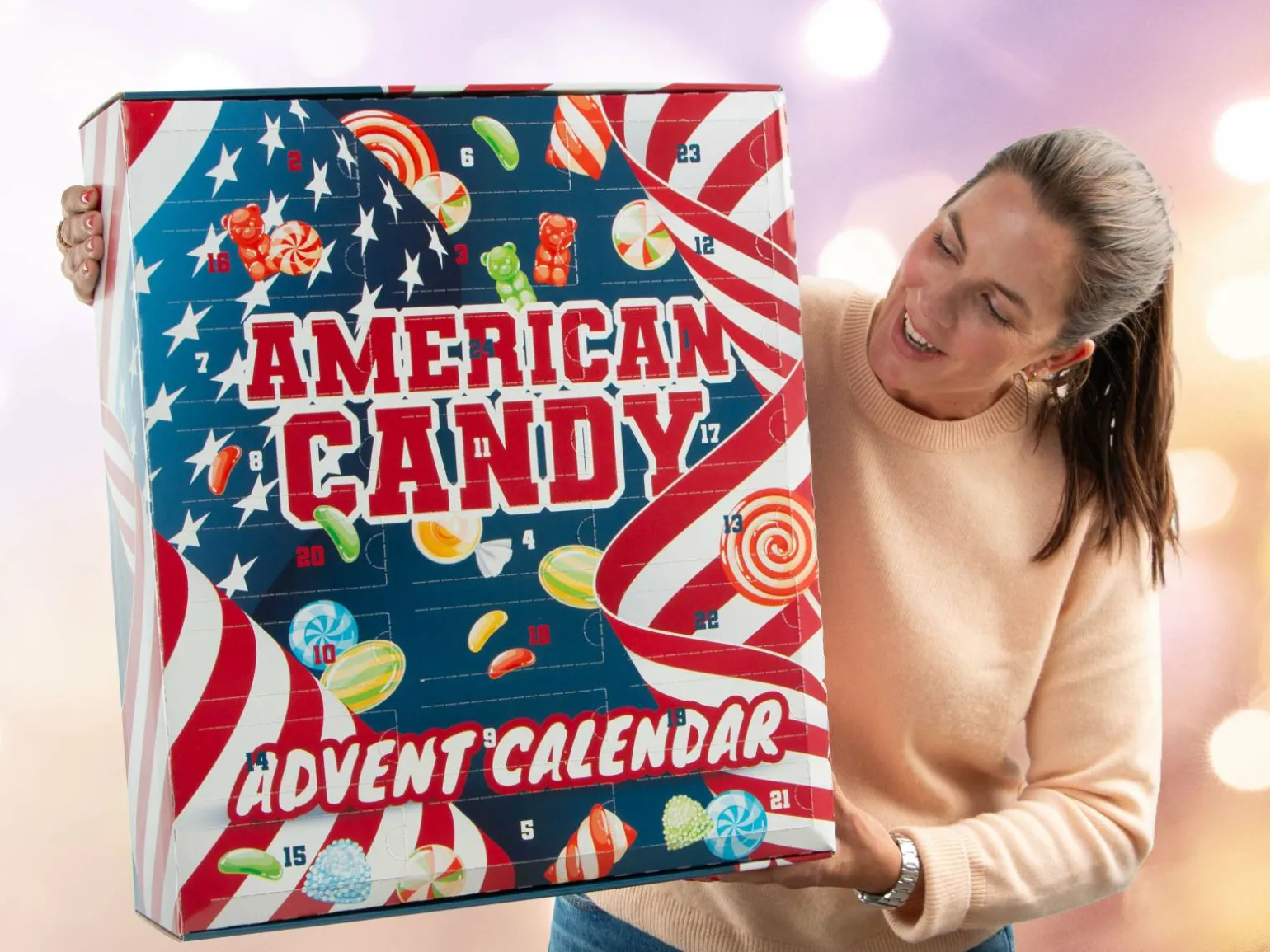 Julekalender med USA-slik