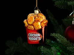 Juletræspynt Chicken Nuggets