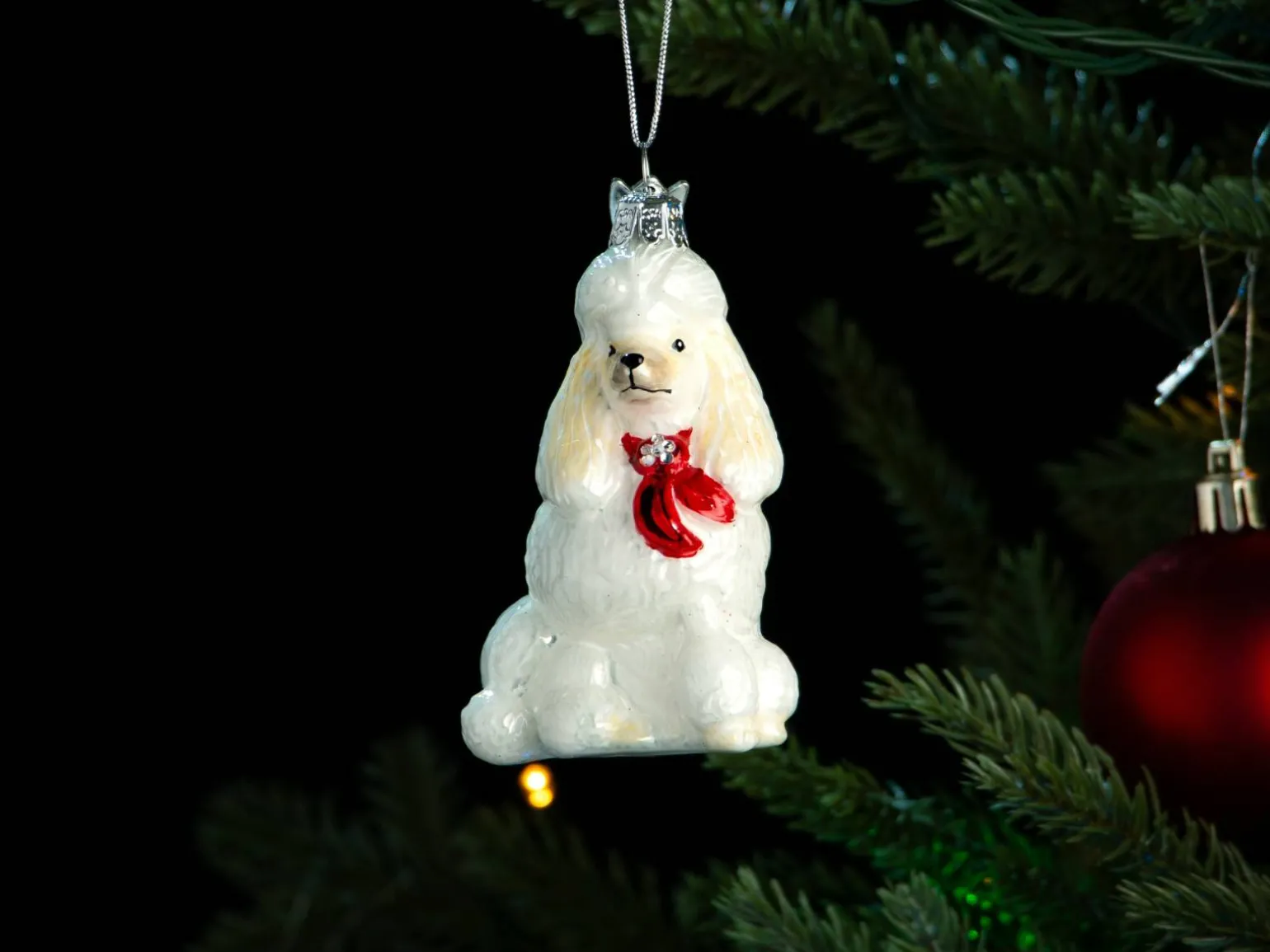 Juletræspynt Pudel